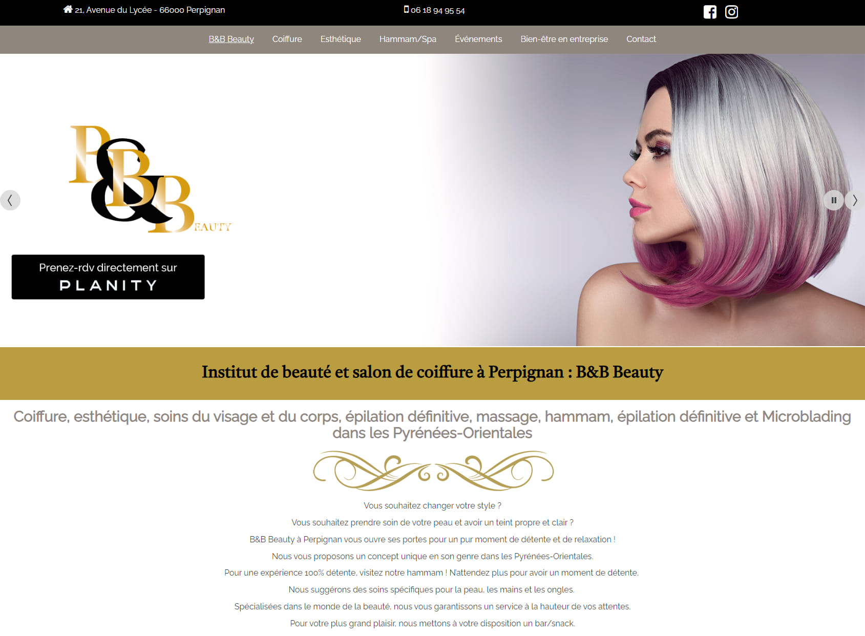 INSTITUT B&B BEAUTY - institut de beauté - coiffure - microblading - Perpignan