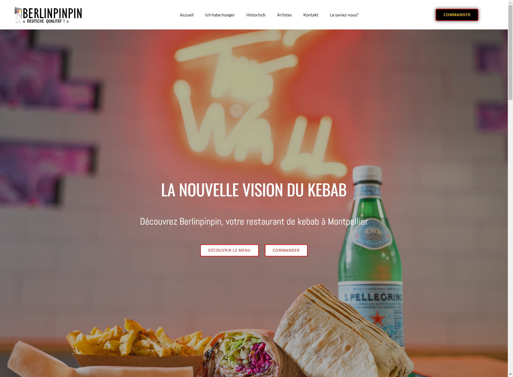 BERLINPINPIN Kebab Doner Montpellier
