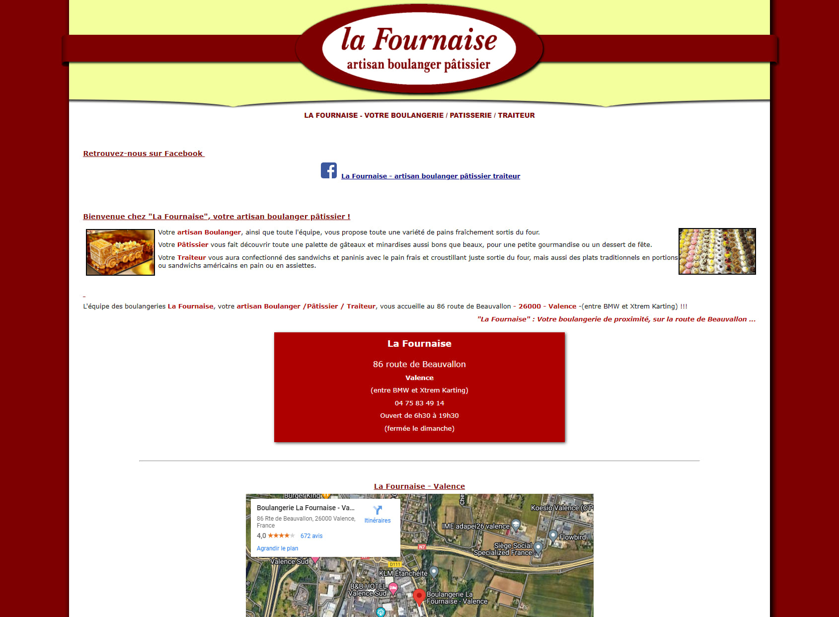 Boulangerie La Fournaise - Valence