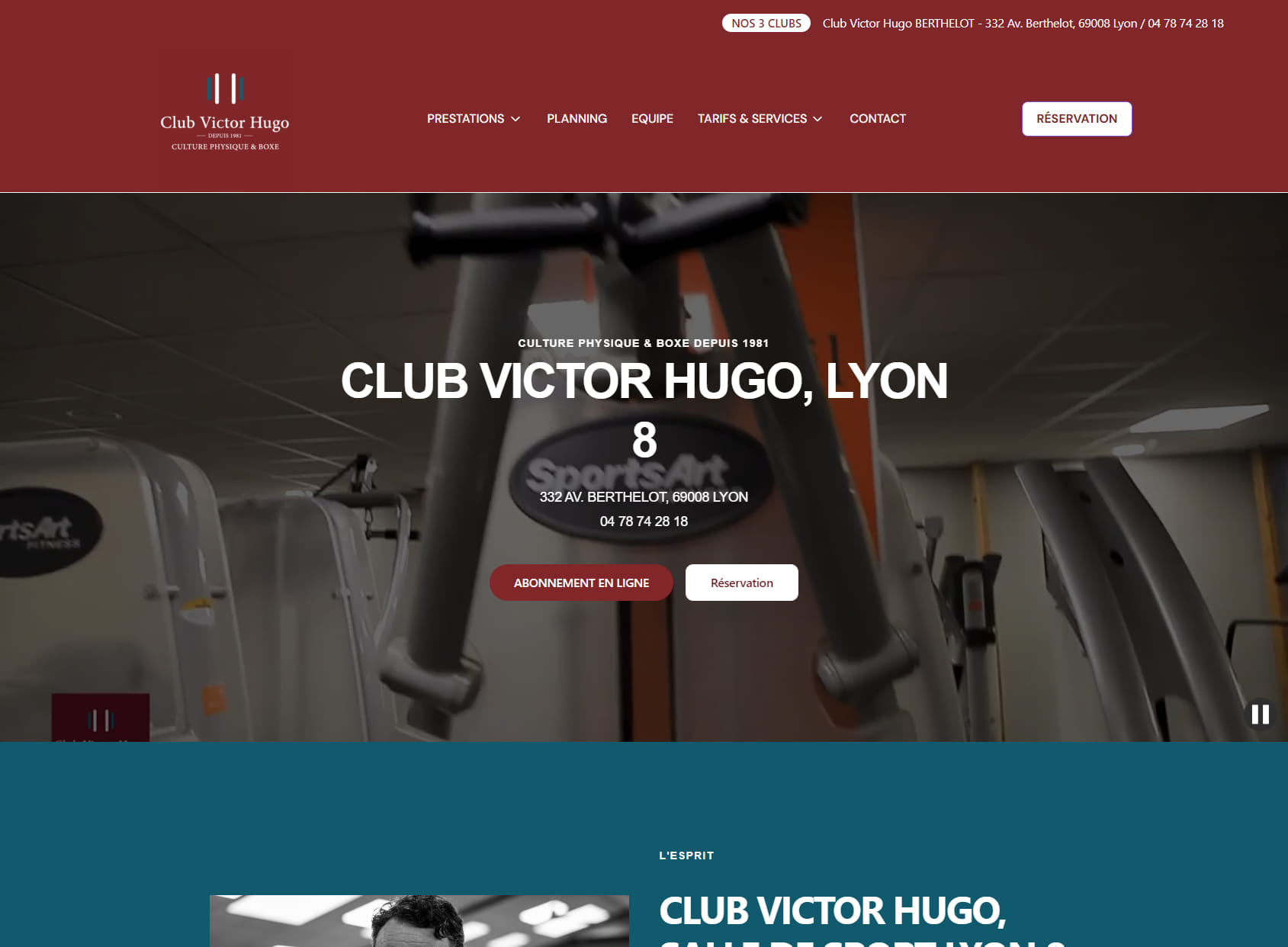 Club Victor Hugo Gym Boxing Lyon 8
