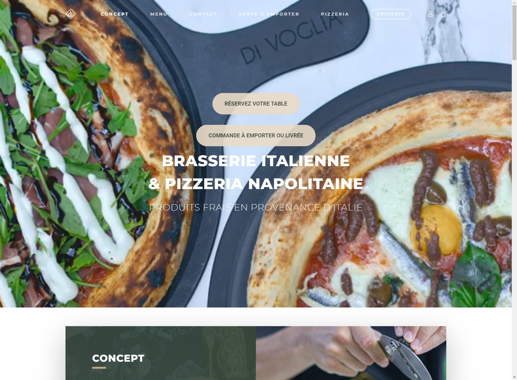 Di Voglia JEAN-JAURÈS - Brasserie Italienne & Pizzéria Napolitaine