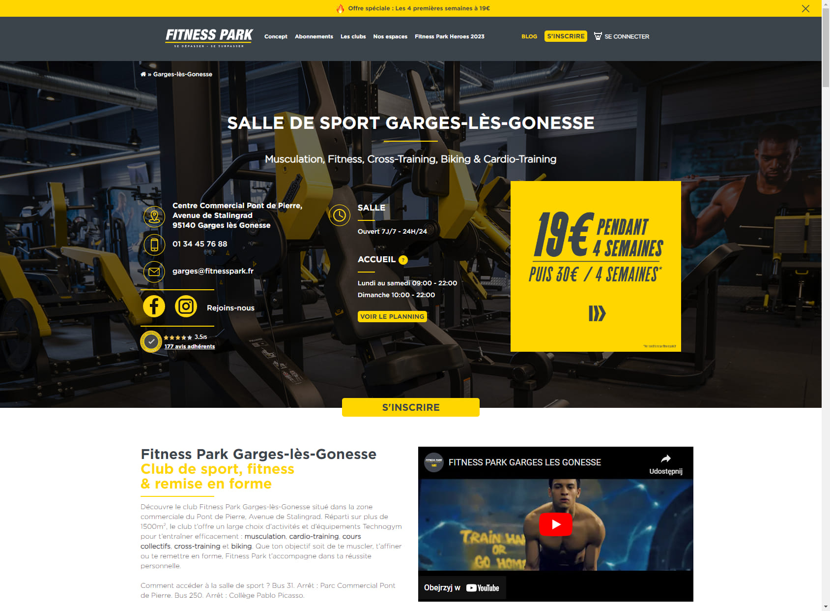 Fitness Park in Garges