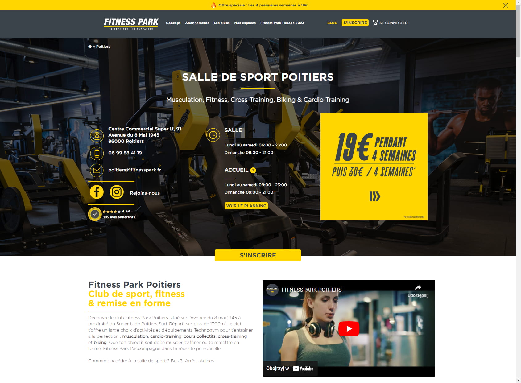 Fitness Park Poitiers