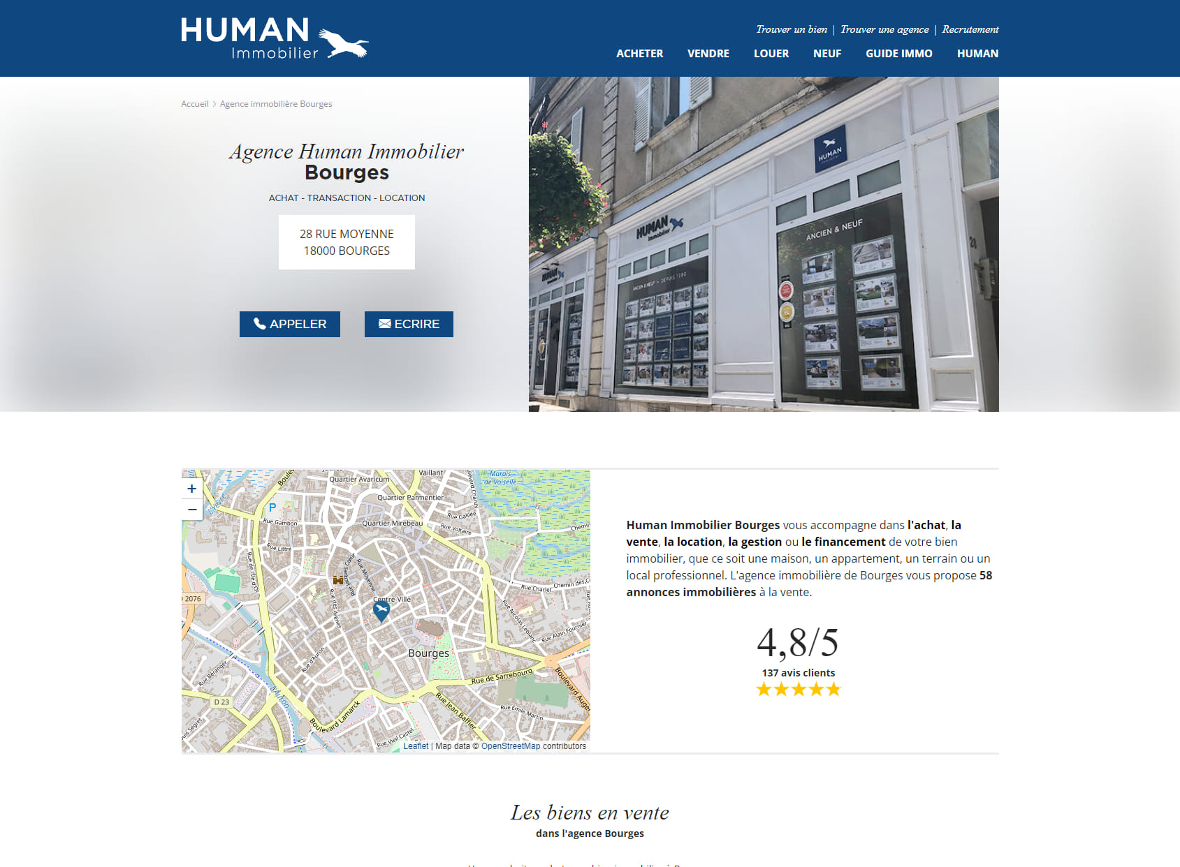 Human Immobilier Bourges