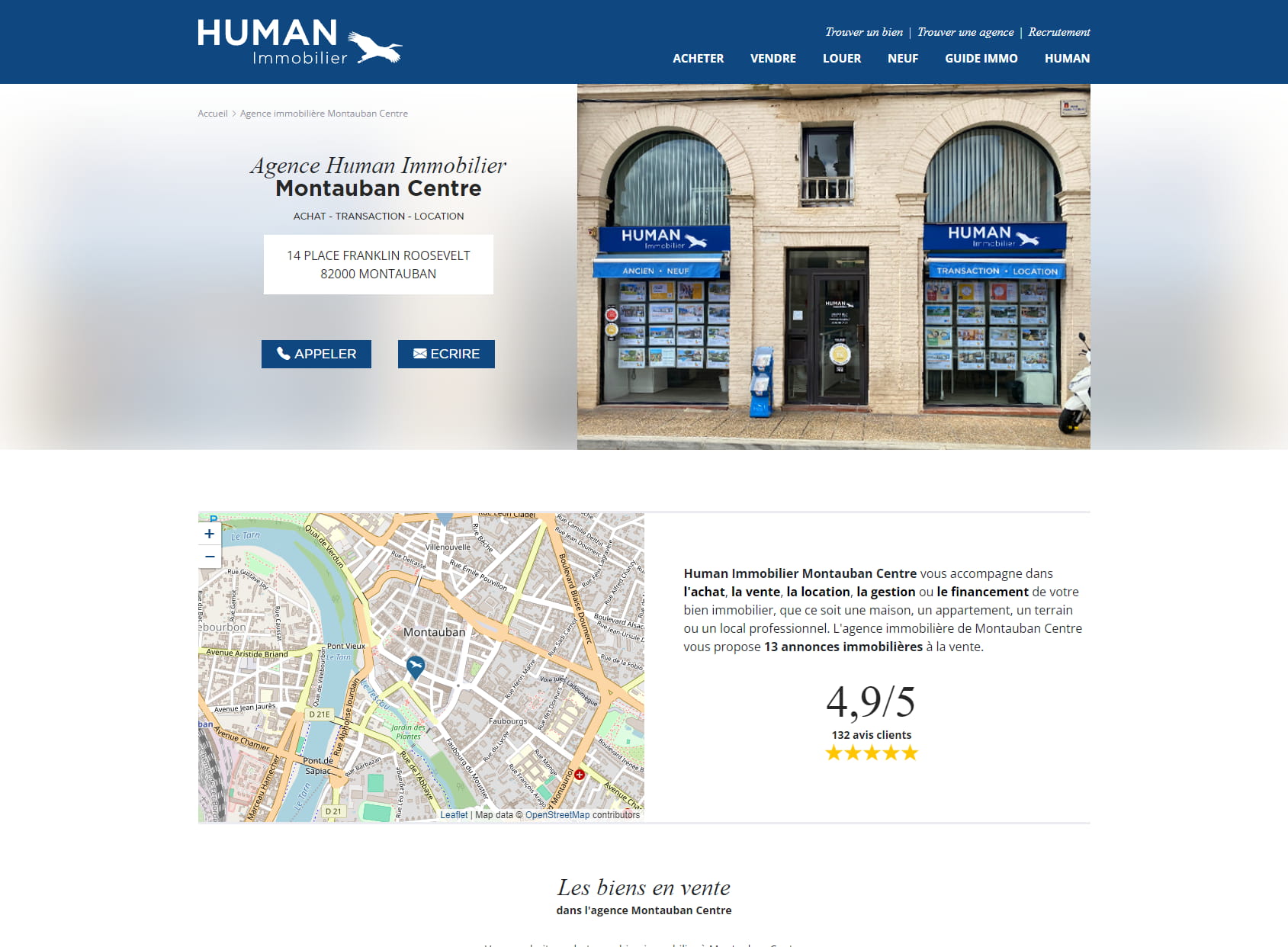 Human Immobilier Montauban Centre