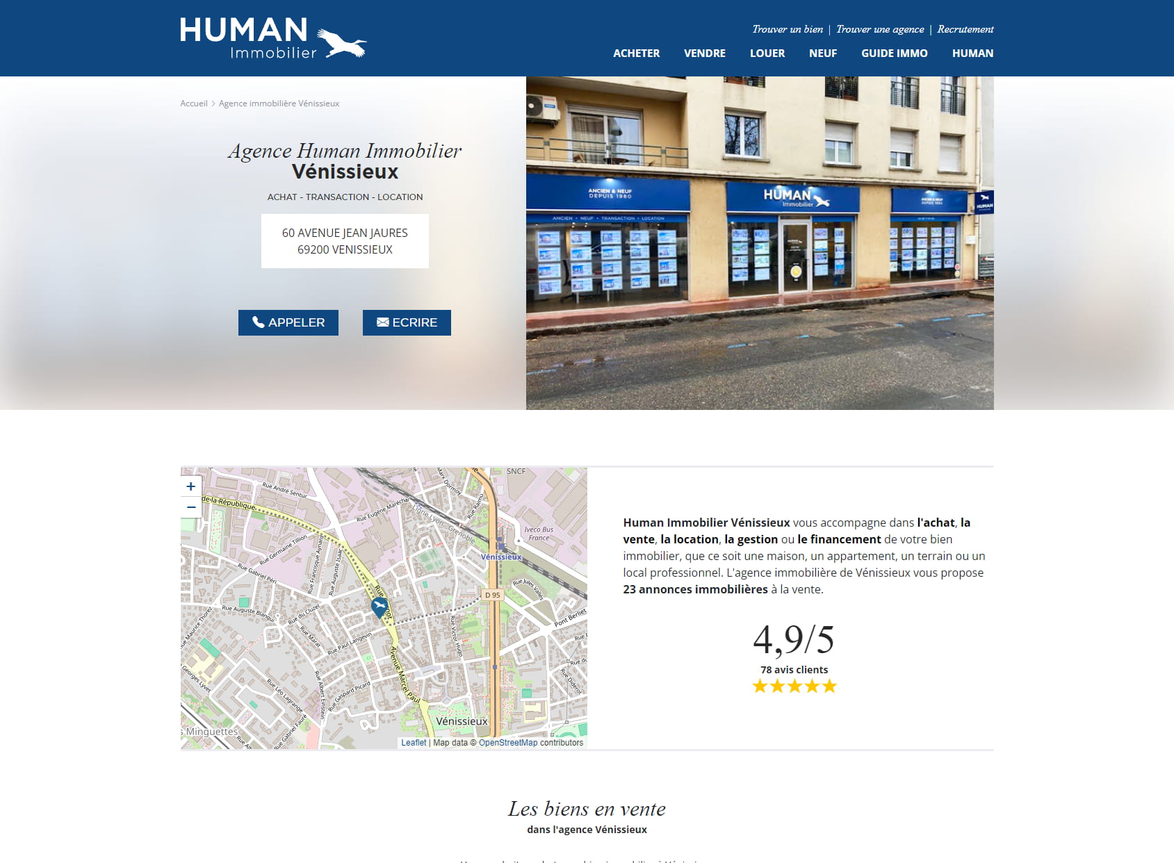 Human Immobilier Vénissieux