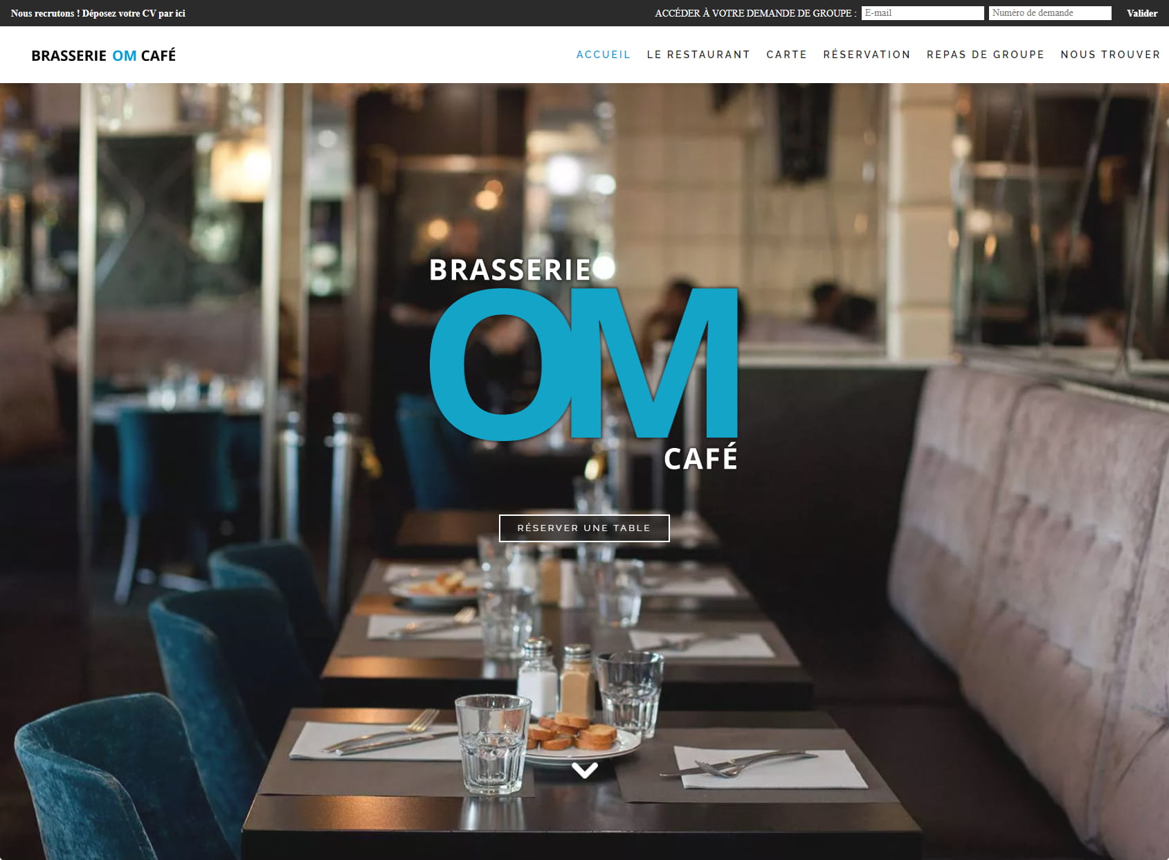 Brasserie l'OM Café - Officiel