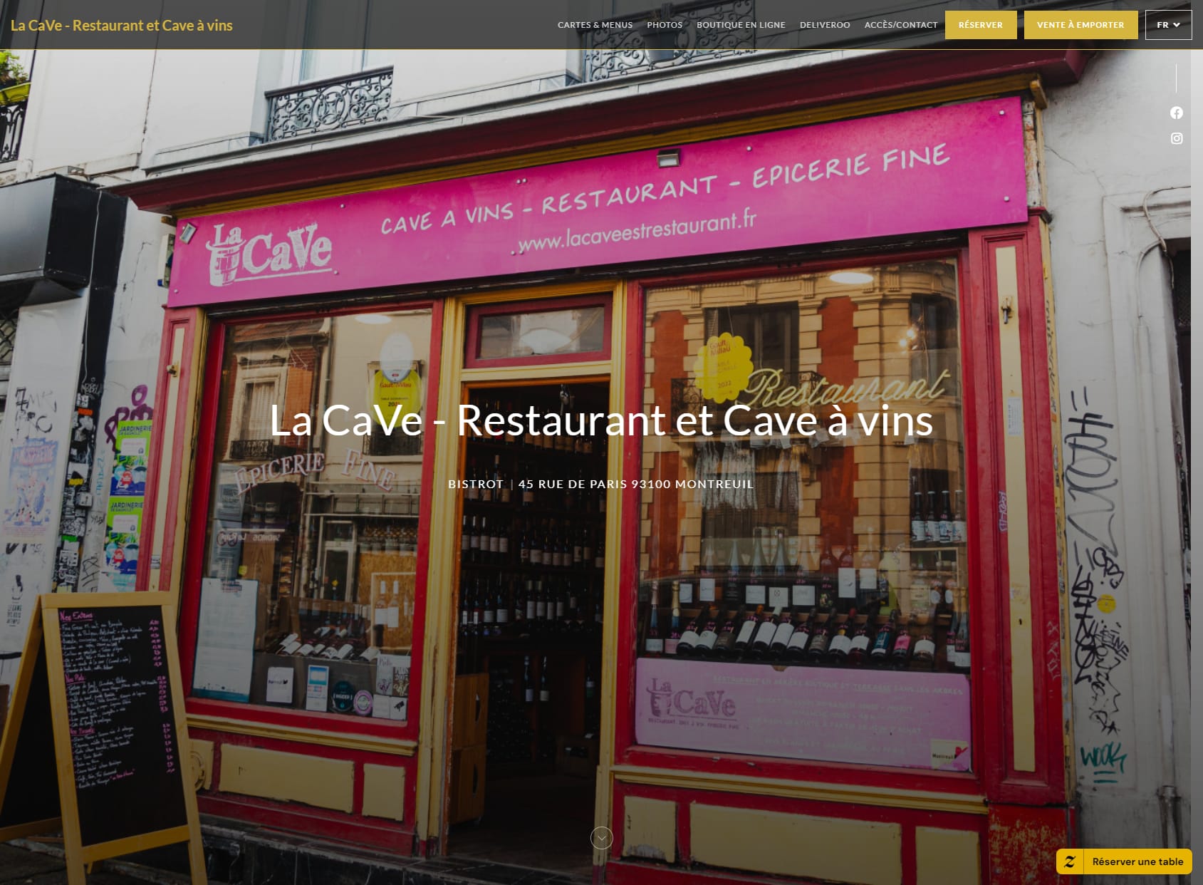 La CaVe - Restaurant et cave à vins