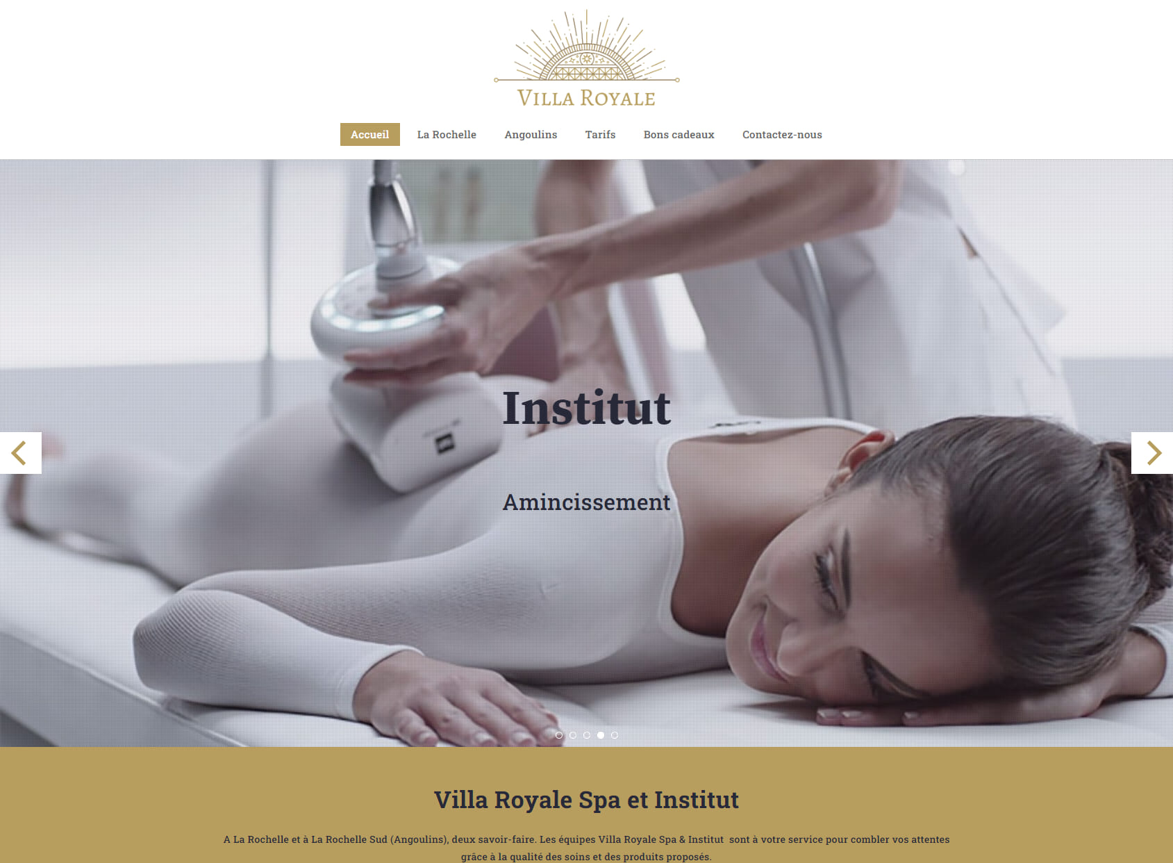 Spa & Institut Villa Royale - Massage - La Rochelle