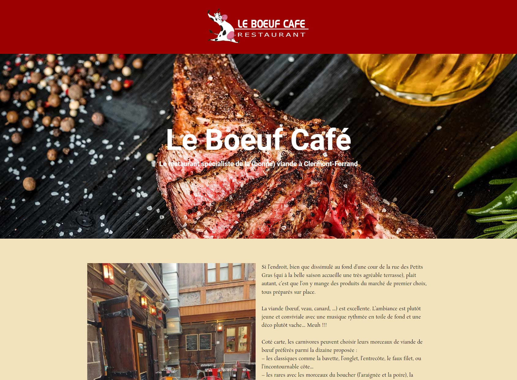 Le Boeuf Café
