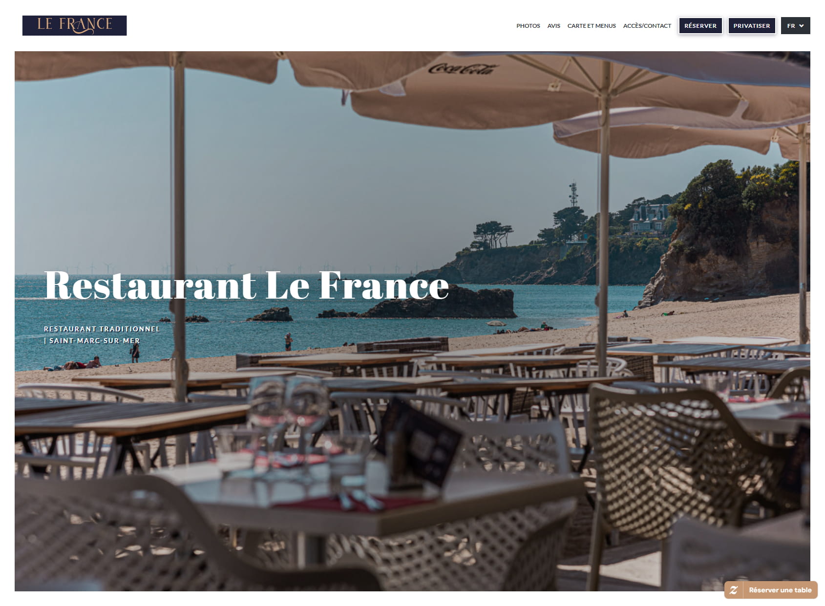 Le France - Restaurant de plage