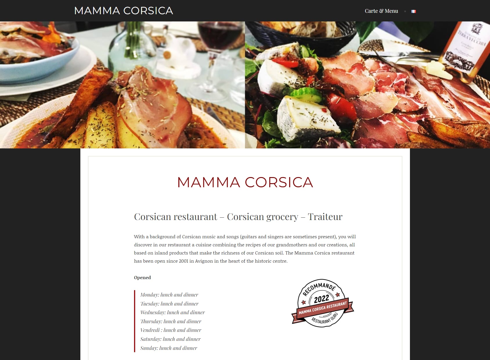 Mamma Corsica Restaurant