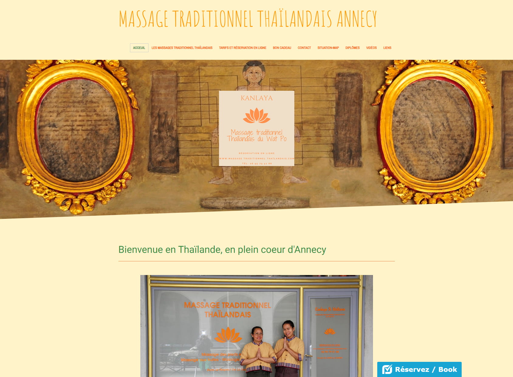 Massage traditionnel Thaïlandais Kanlaya Annecy