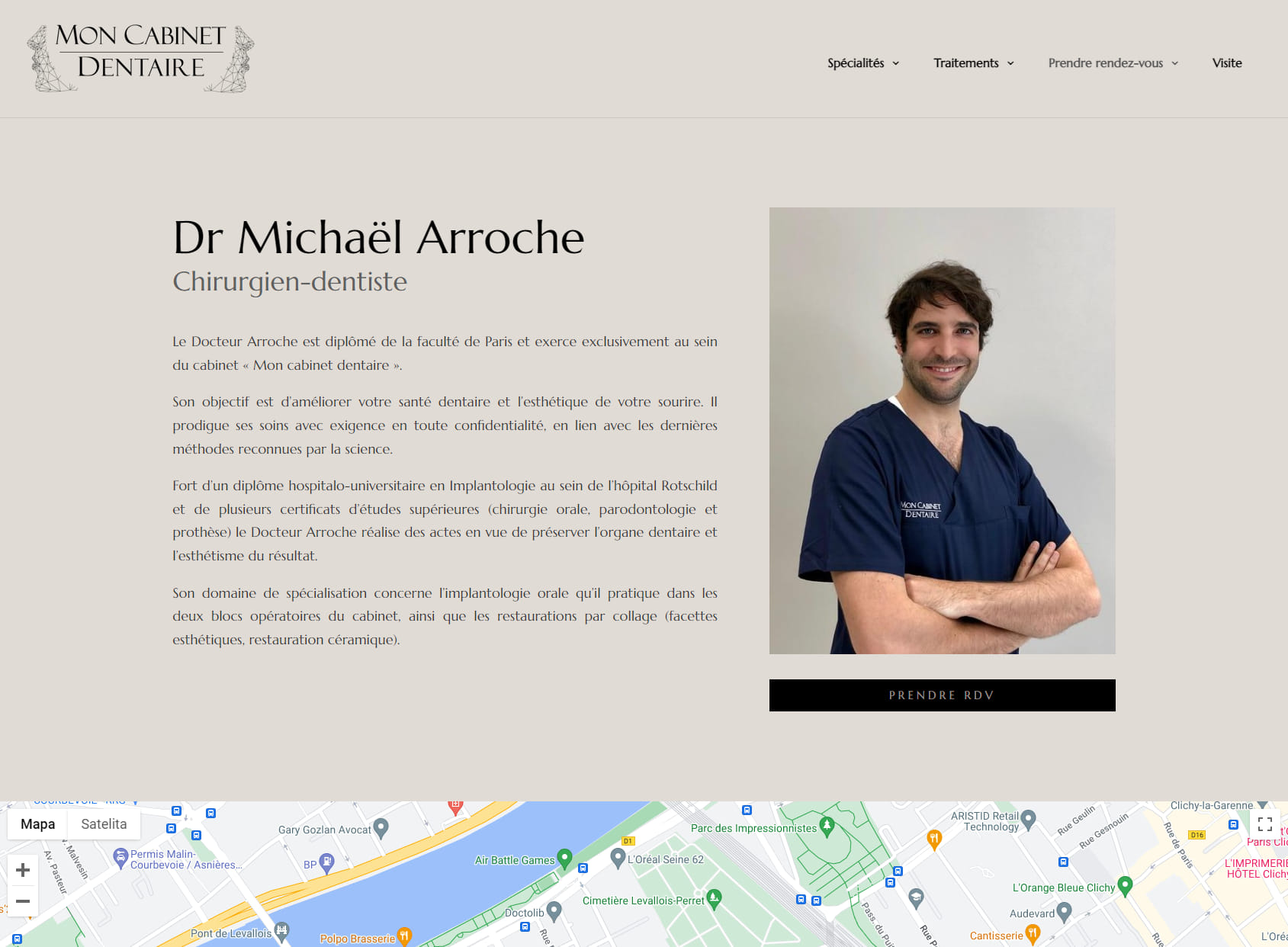 Docteur Michael Arroche - Chirurgien Dentiste - Implantologie - Esthétique