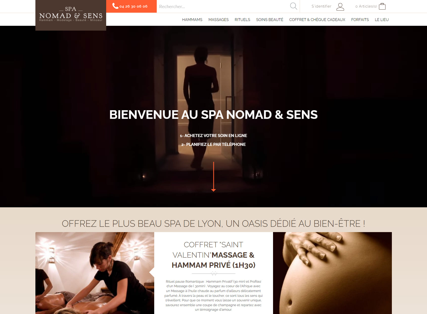 Spa Nomad & Sens : Massage et Hammam à Lyon 6 (69006)