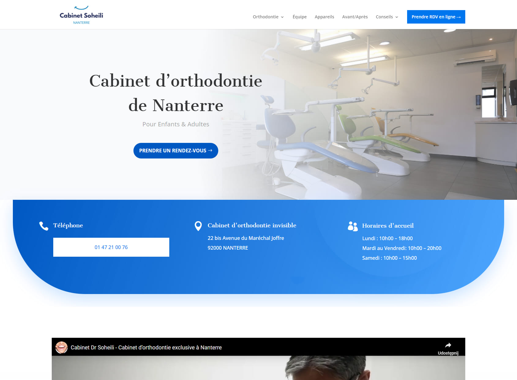 Dr Fabrice Soheili - Orthodontie Nanterre