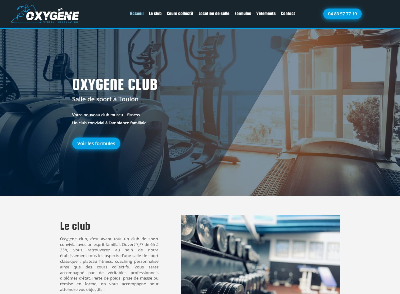 Sports club Toulon: Oxygene Club