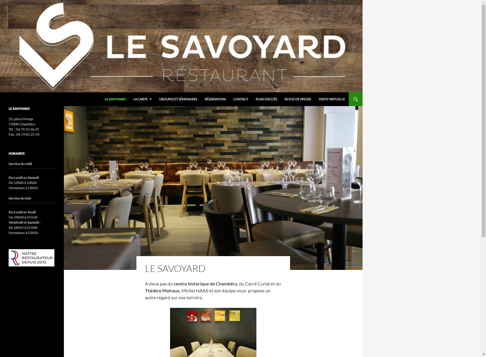Restaurant le Savoyard
