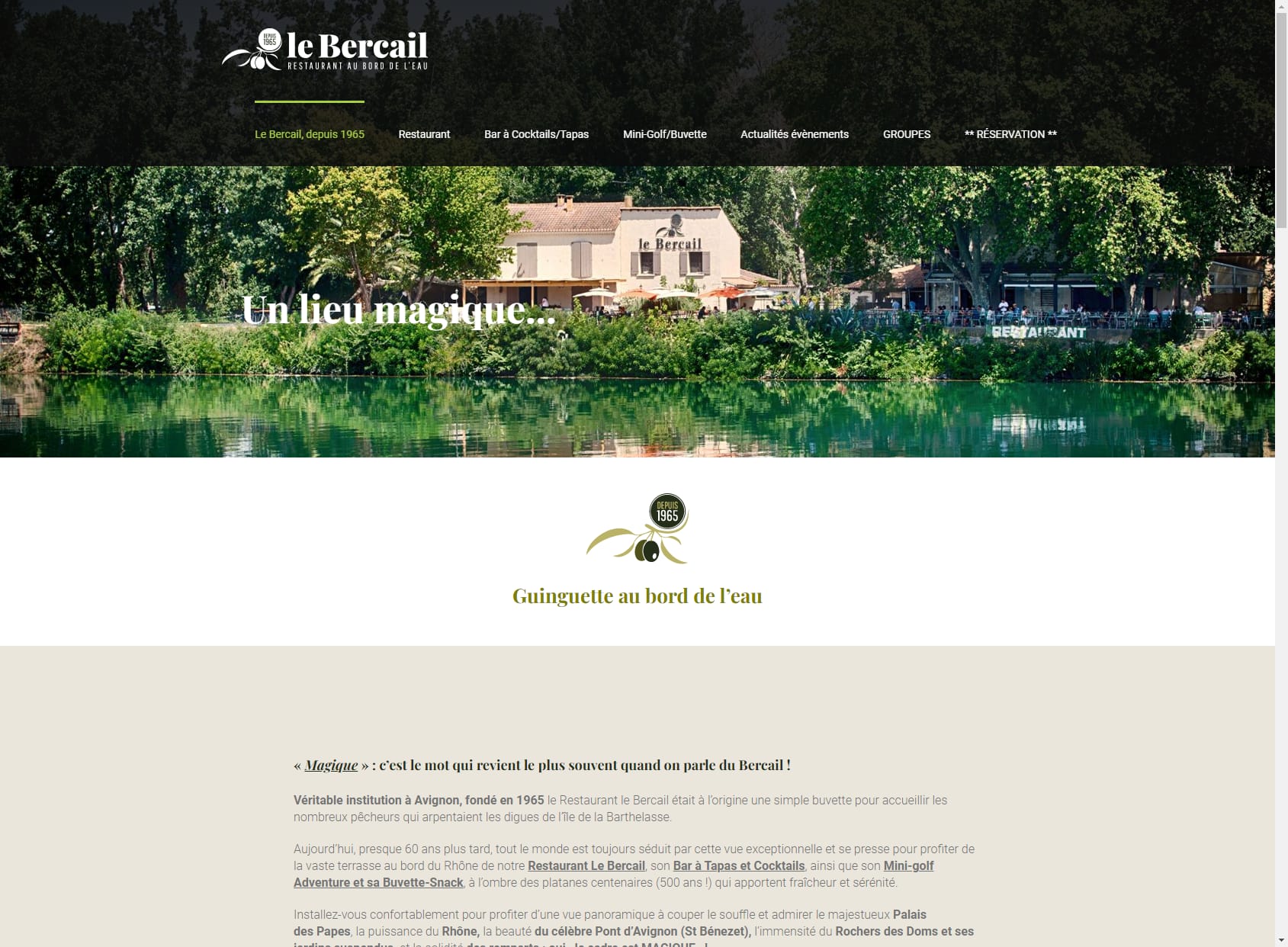 Restaurant Le Bercail