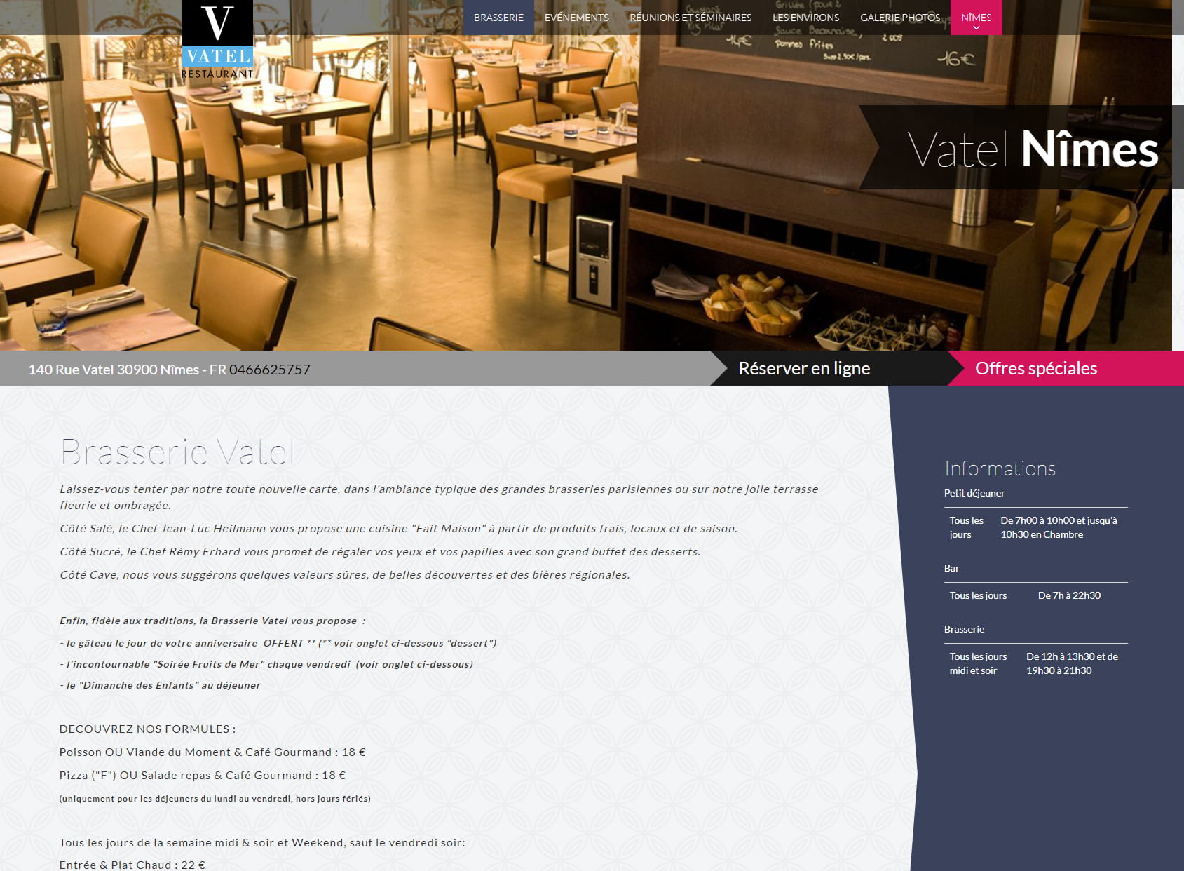 Restaurant Le Vatel