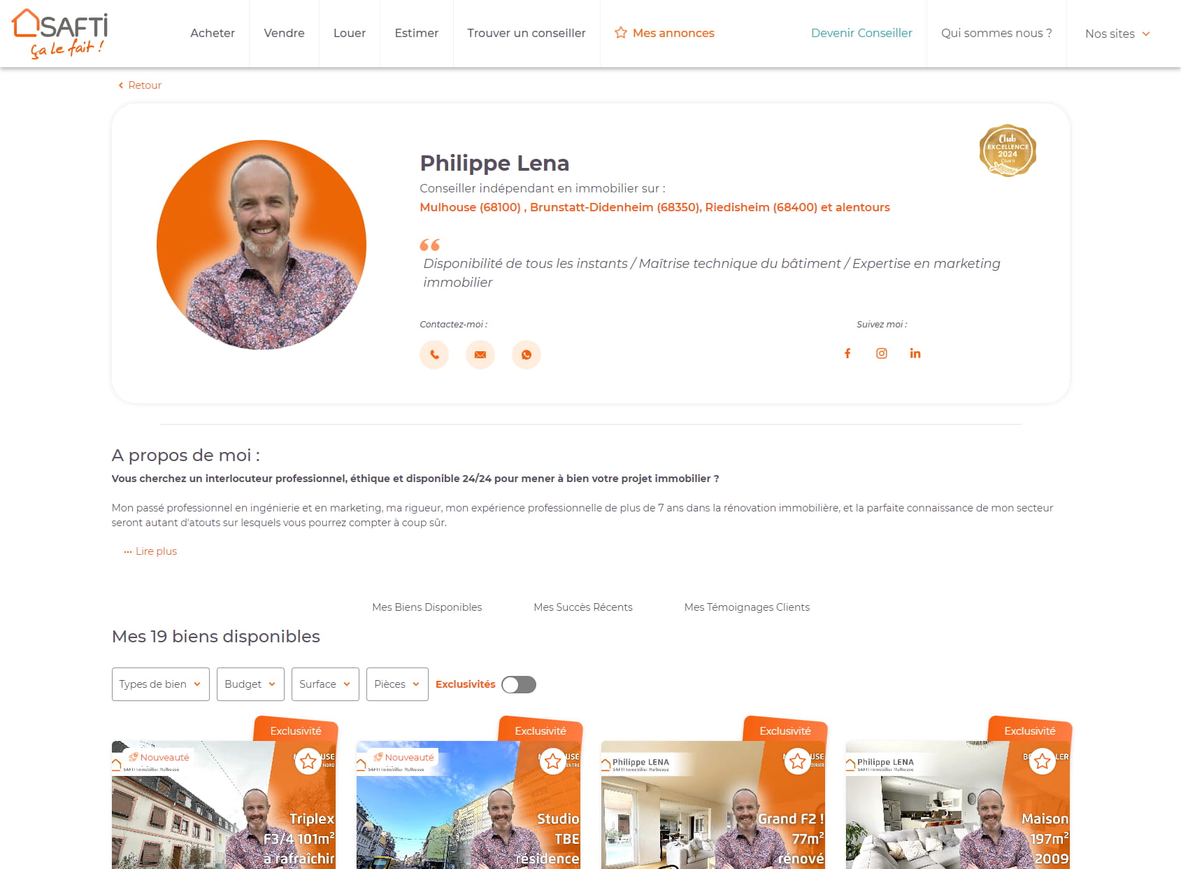 Philippe LENA Immobilier - MULHOUSE & environs - ESTIMATION PRO OFFERTE