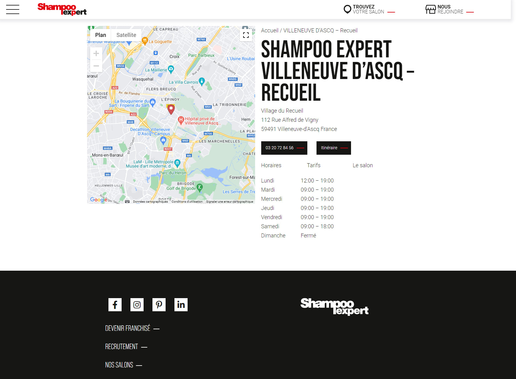 Salon Shampoo Villeneuve d Ascq - Recueil
