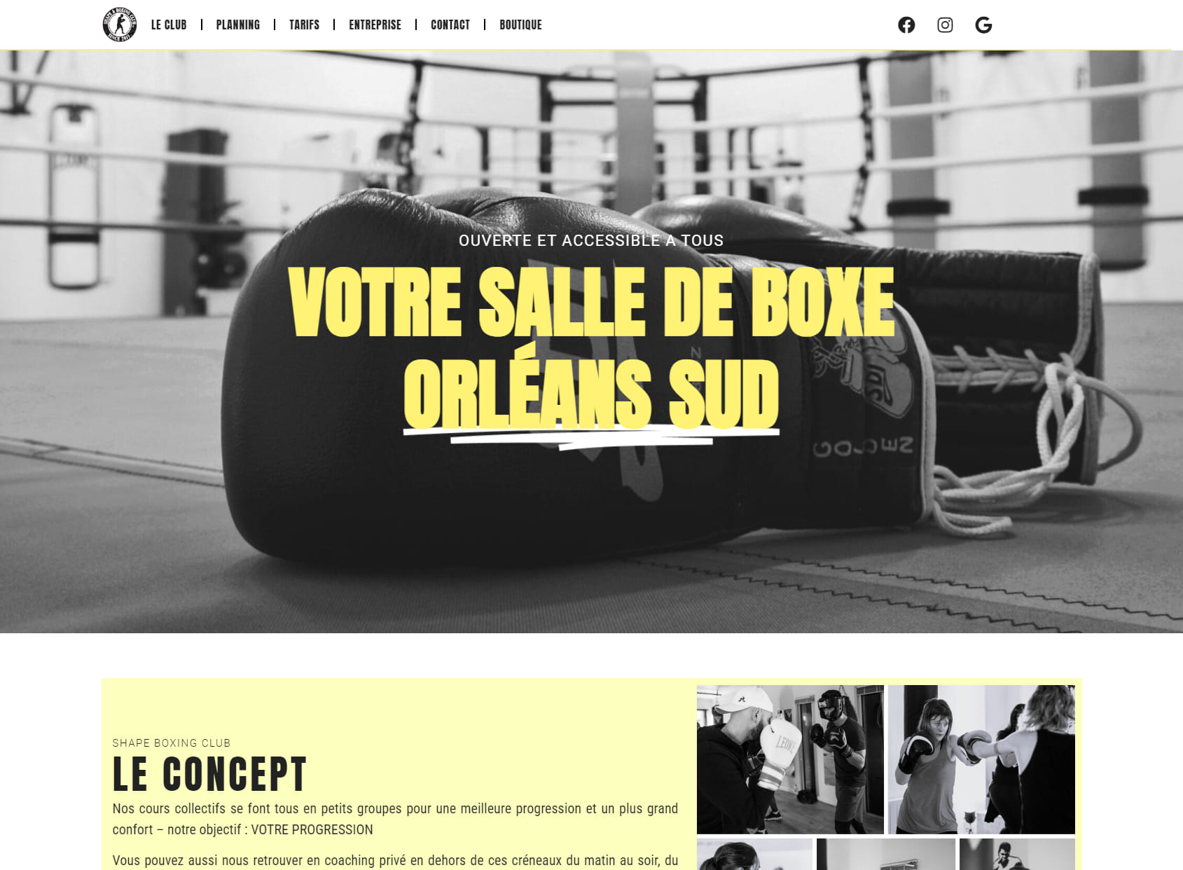 Shape and Boxing Club - Orléans SUD (Limère)