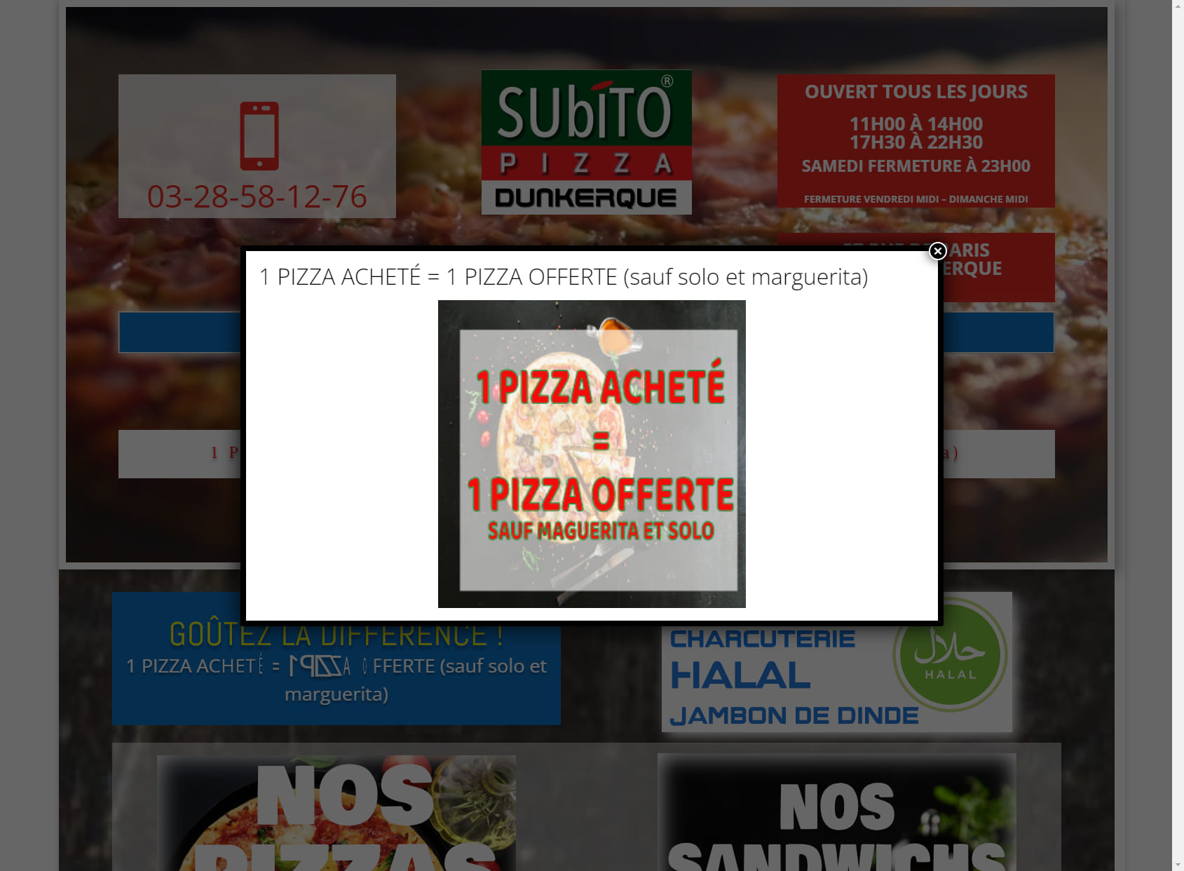 Subito Pizza Dunkerque