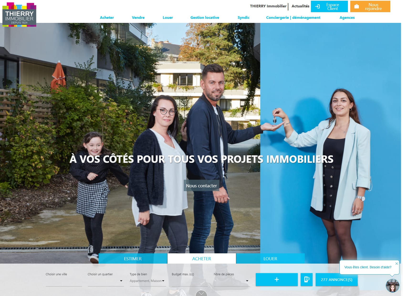 Thierry Immobilier Saint-Nazaire | Agence de Vente - Location - Gestion locative - Syndic de copropriété