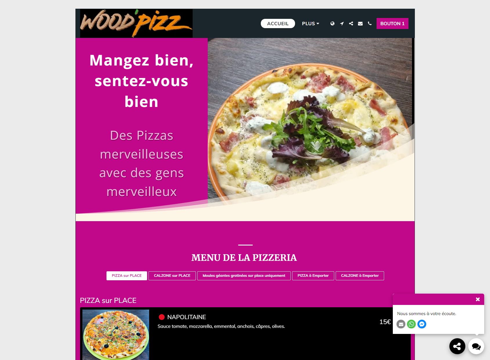 Wood'Pizz